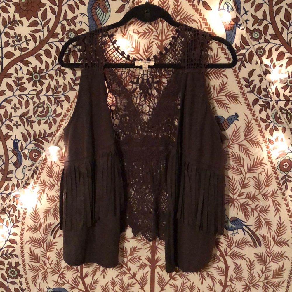 Western Bohemian Hippie festival vest 🔥